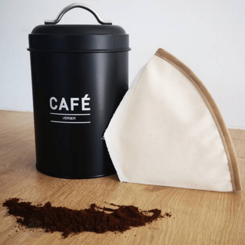 Lot De 3 Filtres à Café Coton Bio Réutilisables | Taille 4 | Sans Plastique | Écologique