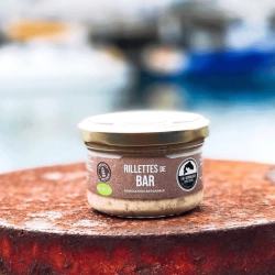 Rillettes De Bar Bio (90g)