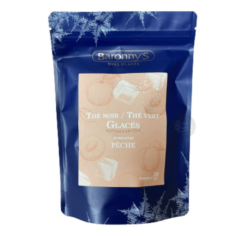 Thé glacé saveur pêche