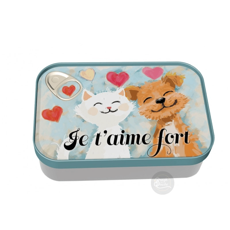 BOITE POCKET JE T'AIME FORT...
