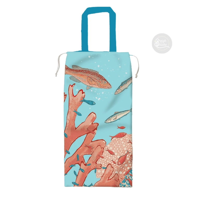SAC A PAIN POISSONS ET OURSINS