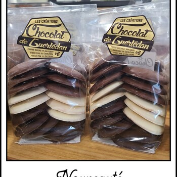 Nouveauté chocolatée 

@biscuiteriedeguerledan 🥰