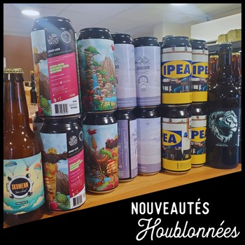 Nouveautés houblonnées !
Anticipez la fermeture pour congés la semaine prochaine du 20 au 27 inclus. Pensez à faire le plein, de vos boissons favorites, des nouveautés vous attendent aussi ! Bières, vins, cidres, soft, apéro, …
🍺
🥂

Kenavo
 
.
L'abus d'alcool est dangeureux pour la santé.