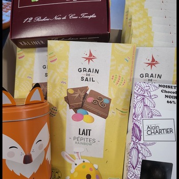 Pâques arrive à grands pas !!
Retrouvez quelques douceurs en boutique !

Kenavo ar’vechal

#pâques #paques #paques2025 #chocolatpaques #chocolat #onsefaitplaisir #local #breizhenbouche #bretagne #plouhinec #morbihan #bretagnetourisme